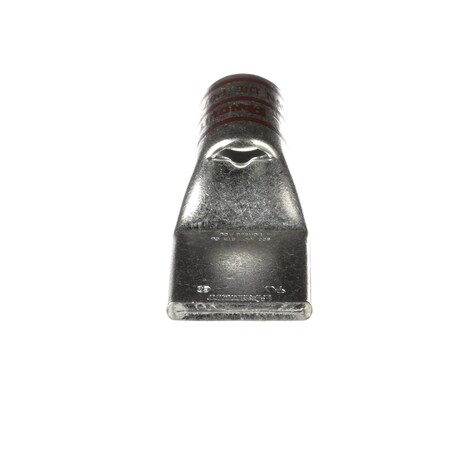 Panduit Blank Tongue Compression Lug, Standard Barrel, Copper, Brown LCA500-00-6